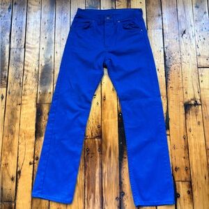 Vintage Big Yank Men’s 32x32 (Fits 29x31) Blue Jeans Work Weae USA Made 80’s